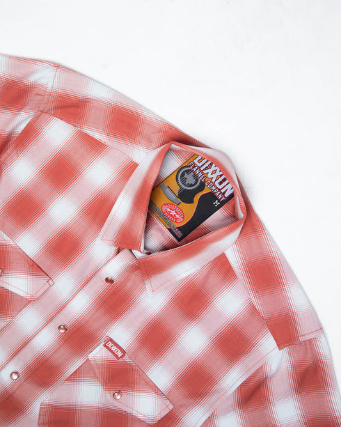 LUCKENBACH BAMBOO SHORT SLEEVE BUTTON UP - MENS